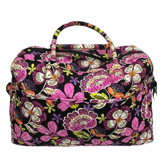 Vera Bradley Floral Weekender Travel Duffel Bag - Picture 1 of 12